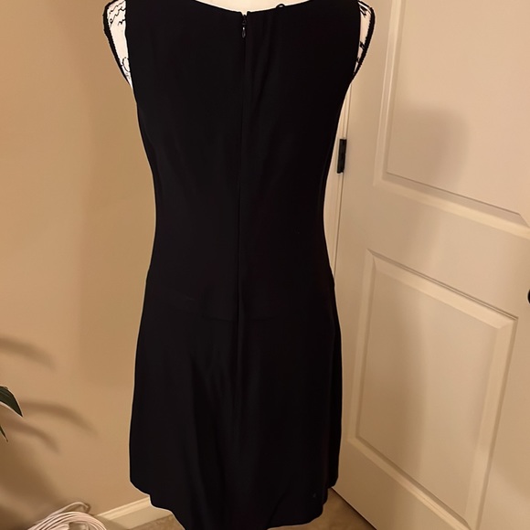 Vintage Hugo Buscati Sleeveless Little Black Dress Size 4 - Picture 2 of 8
